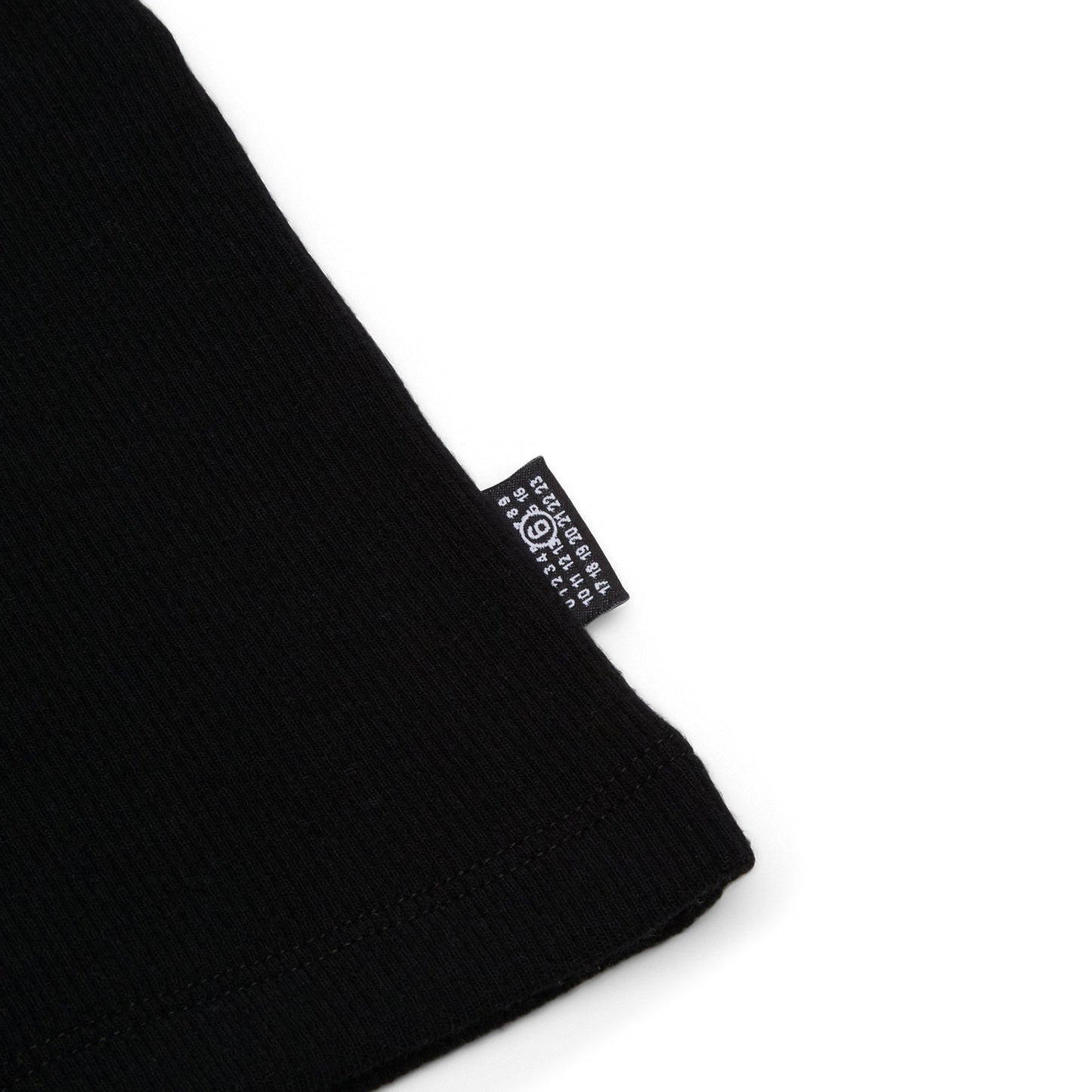 MM6 Maison Margiela Long-sleeved Top (Black)