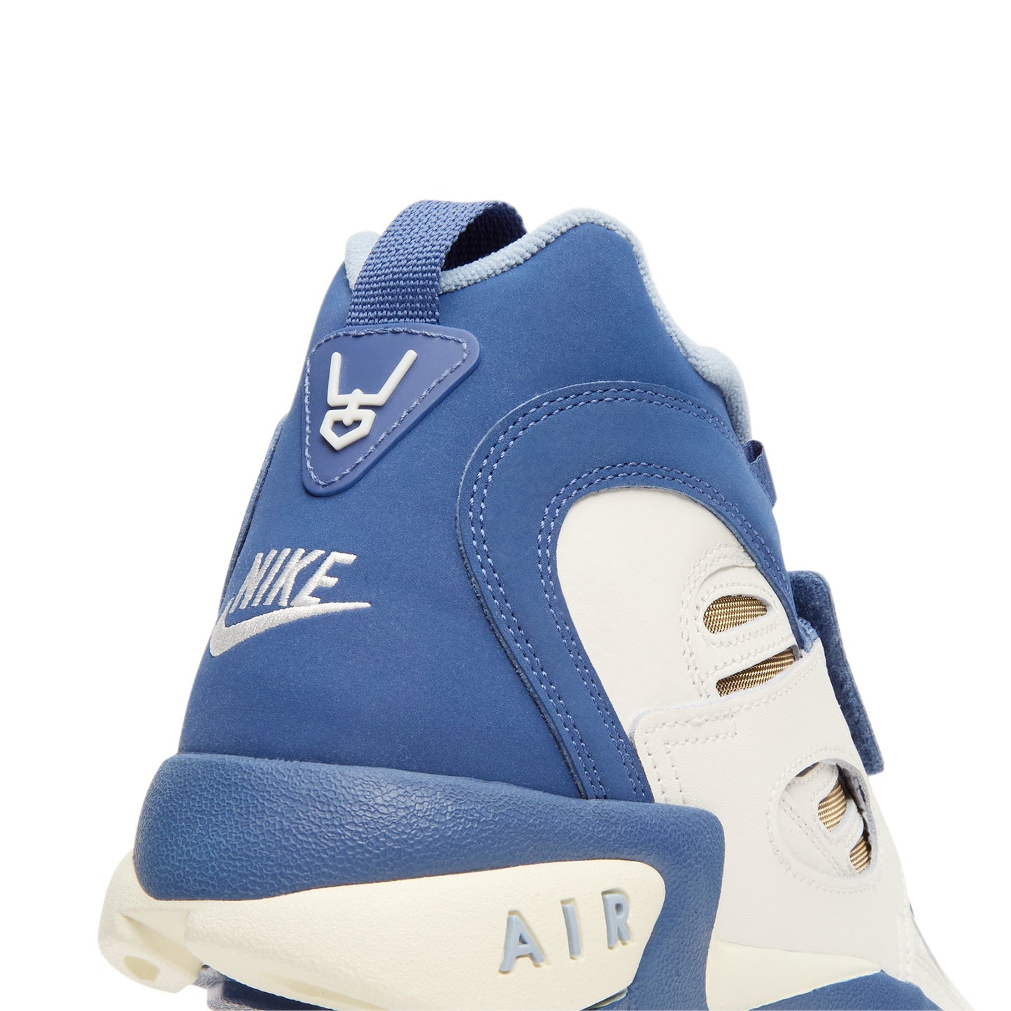 Nike Air Diamond Turf II (Sail/Mystic Navy-Blue Grey-Metallic Gold)