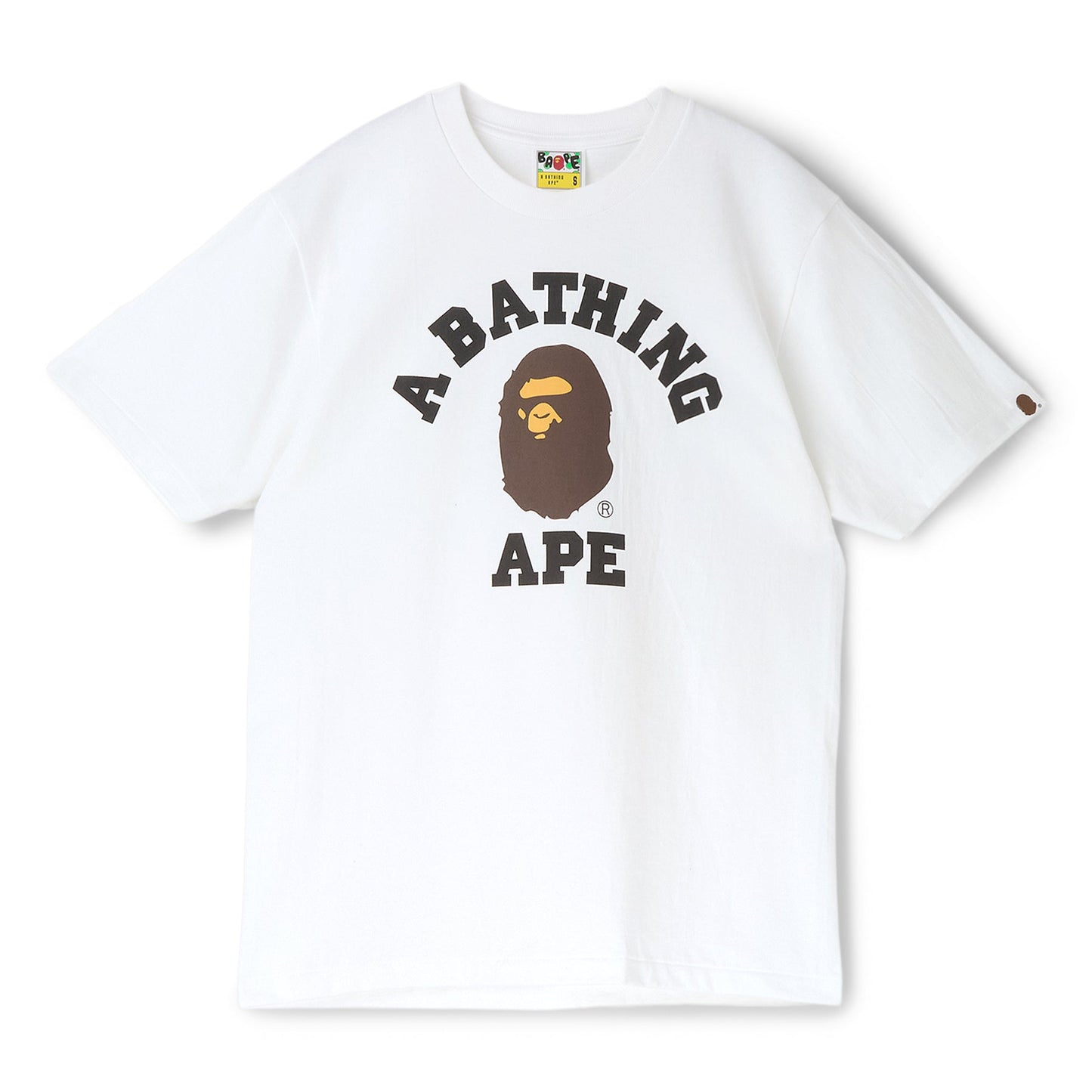A Bathing Ape College Tee M (White)