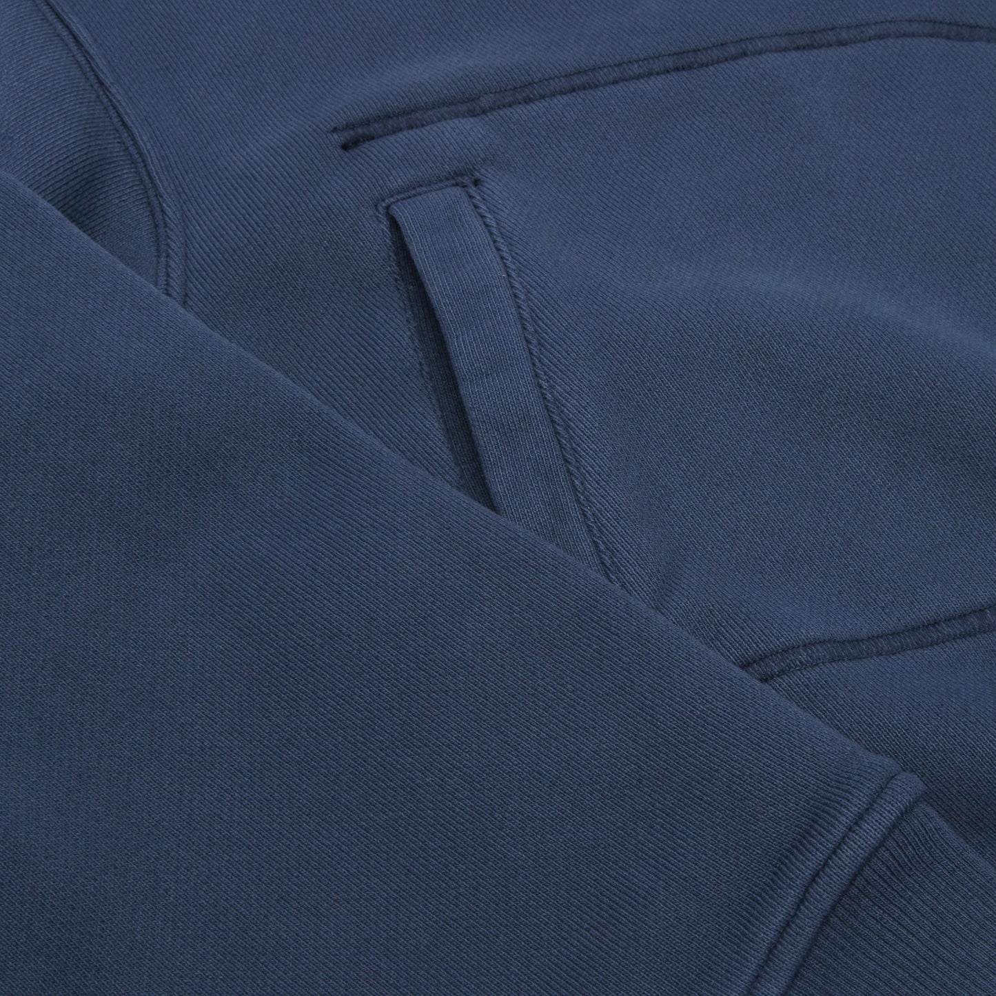 Brain Dead Half Zip Collared Sweatshirt (Midnight)