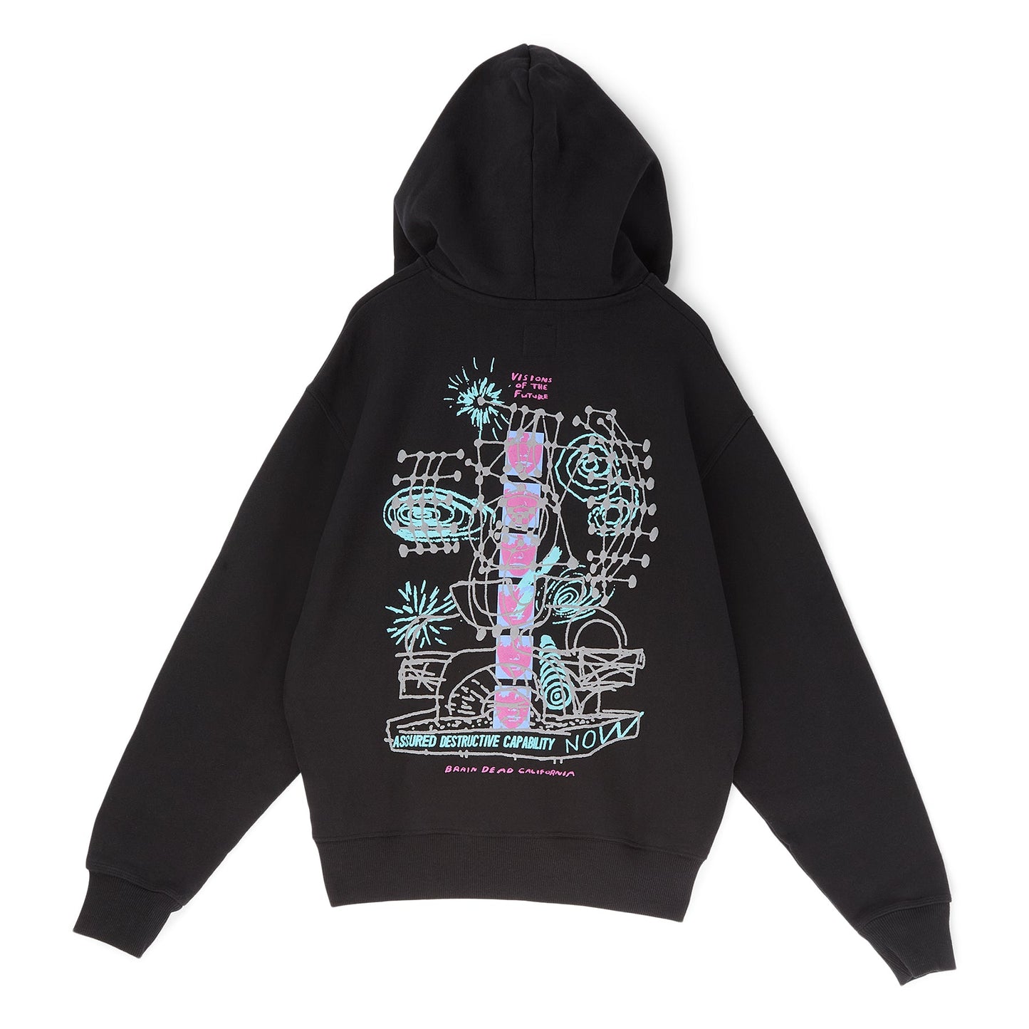 Brain Dead Permanent Universe Hoodie (Black)