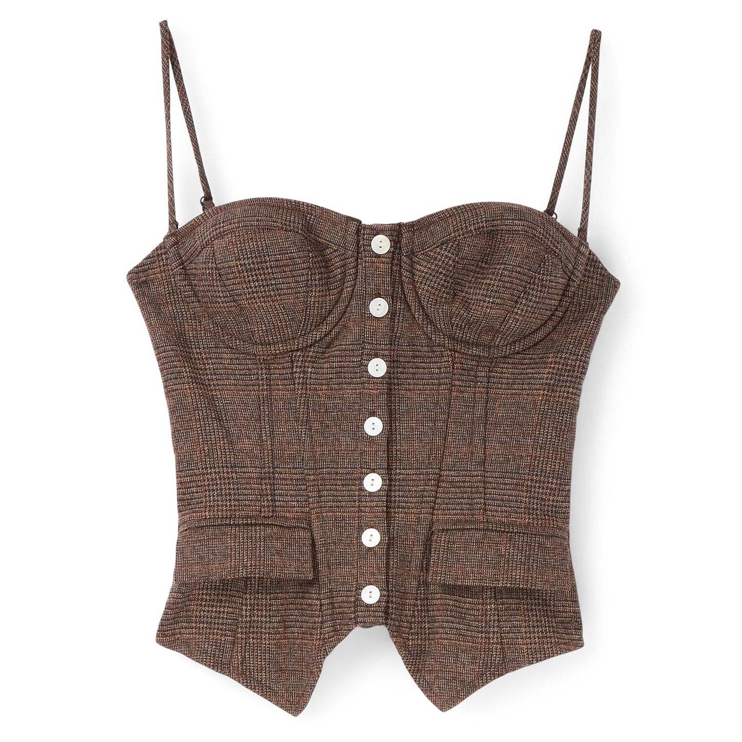 Danielle Guizio Edith Corset (Espresso)