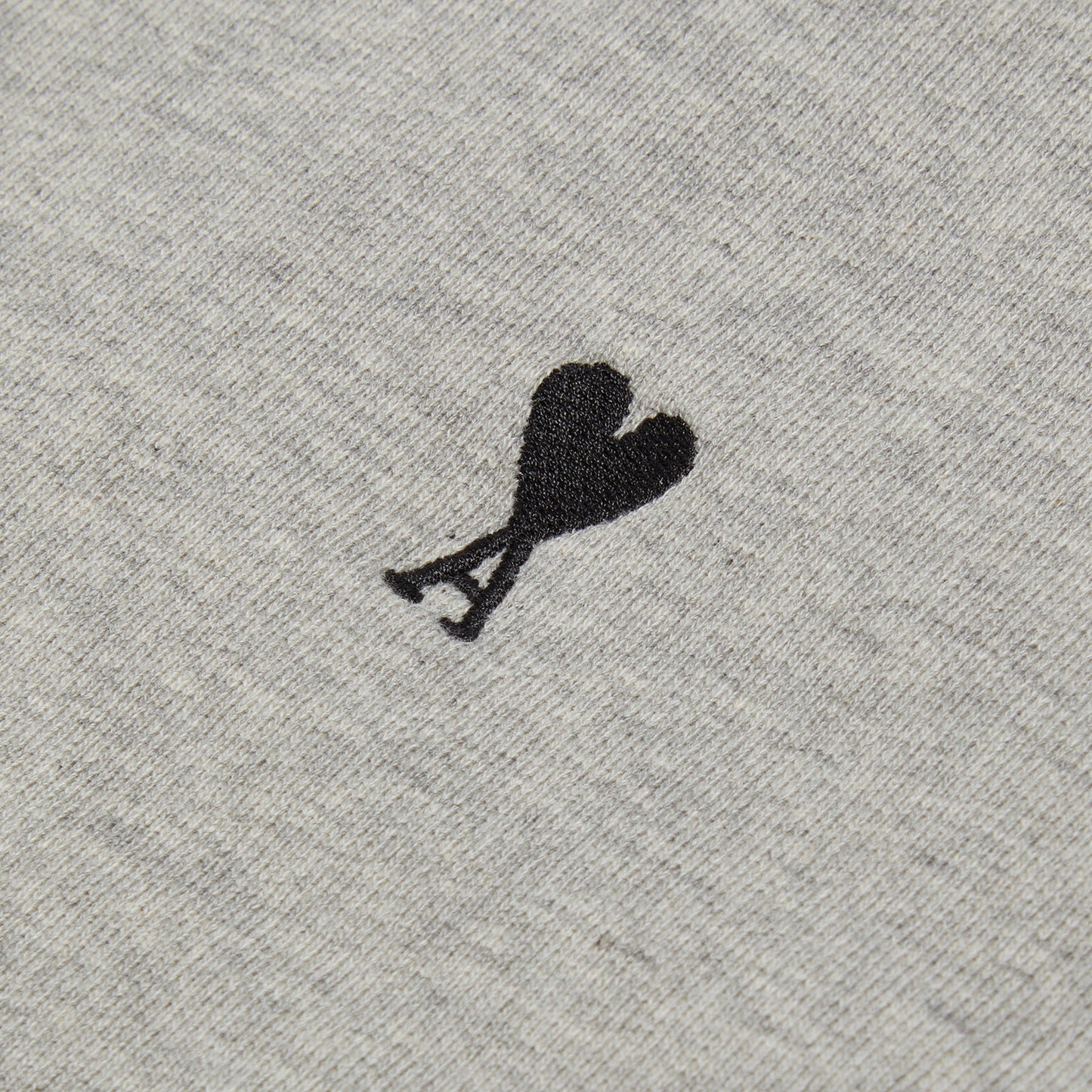 AMI ADC Zip Hoodie (Heather Ash Grey)