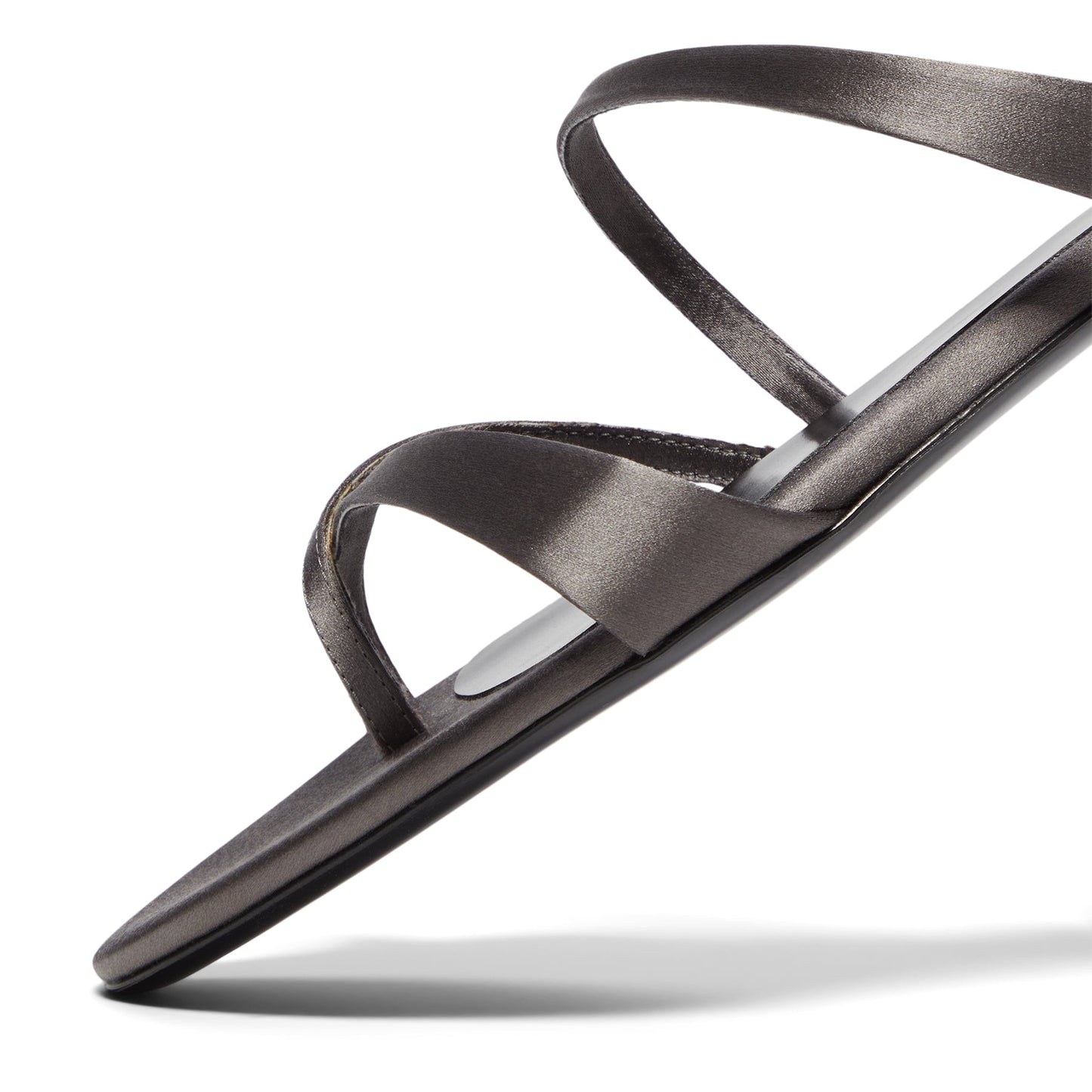 Jude Heath Sandal (Grey Satin)