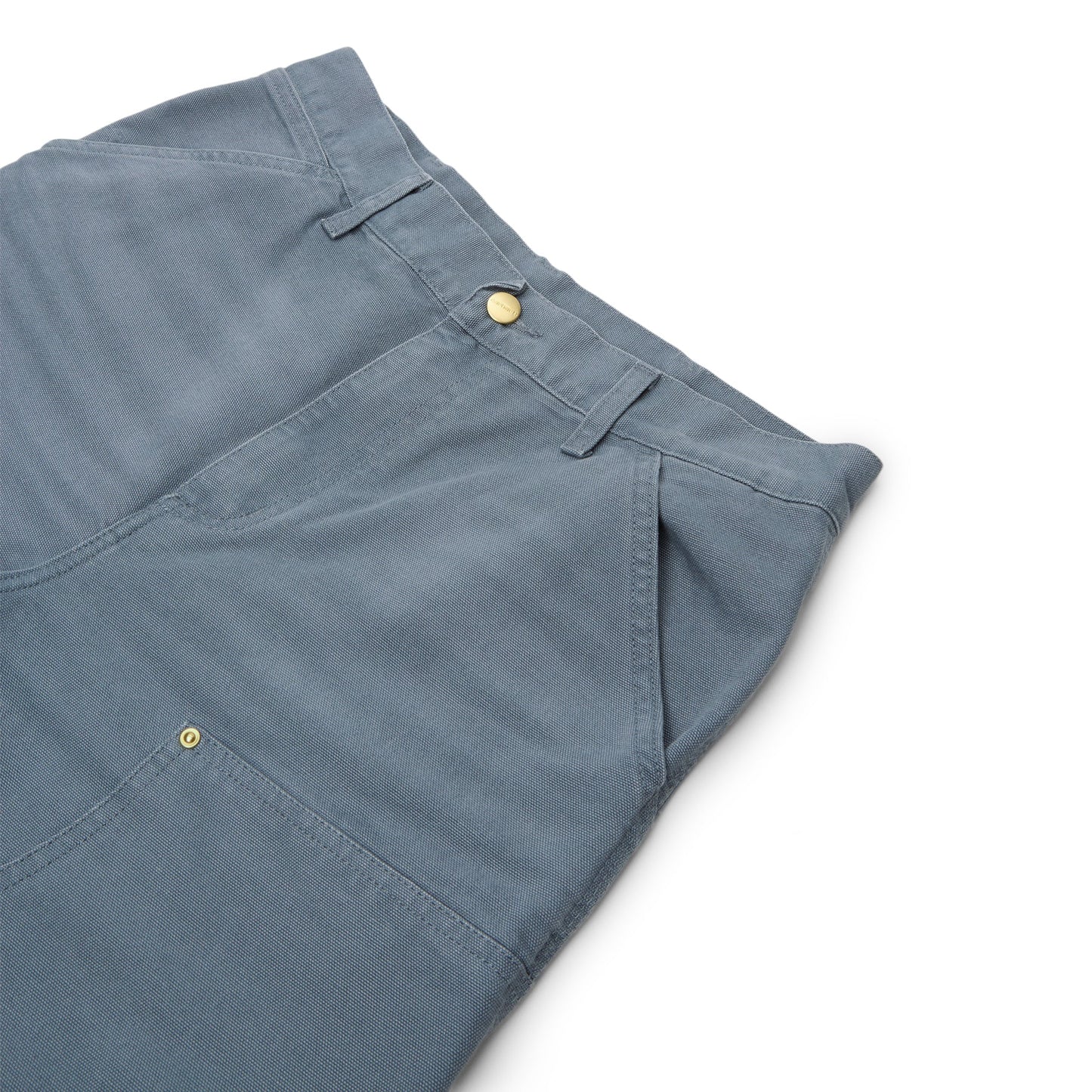 Carhartt WIP Double Knee Pant (Cozy Blue (Stone Canvas))