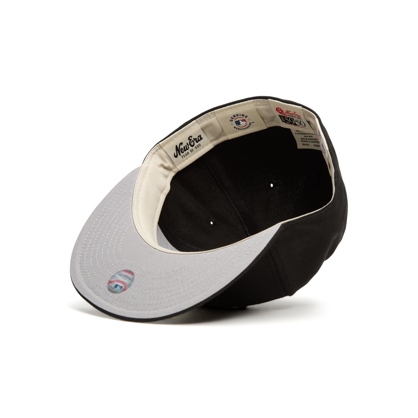 New Era 59FIFTY FOG White Sox (Black)