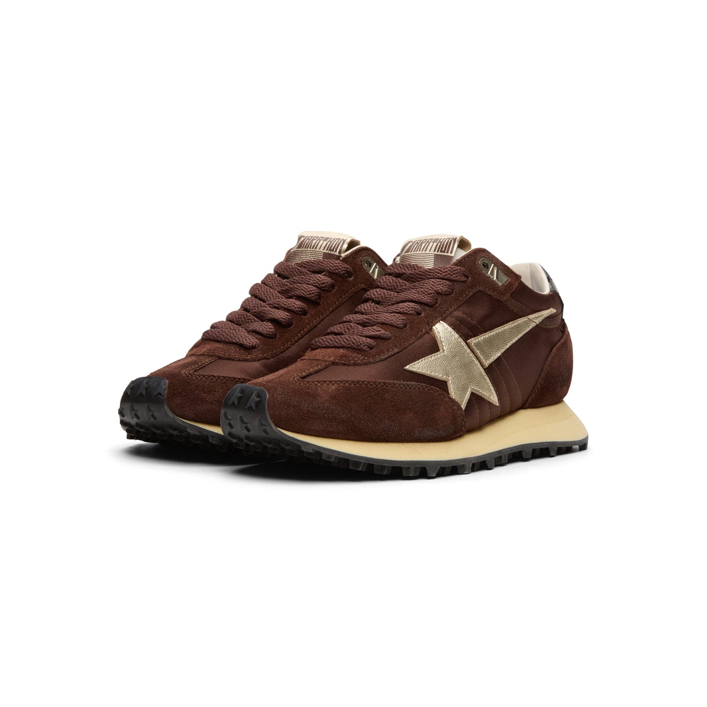 Golden Goose Running Marathon (Brown/Platinum)