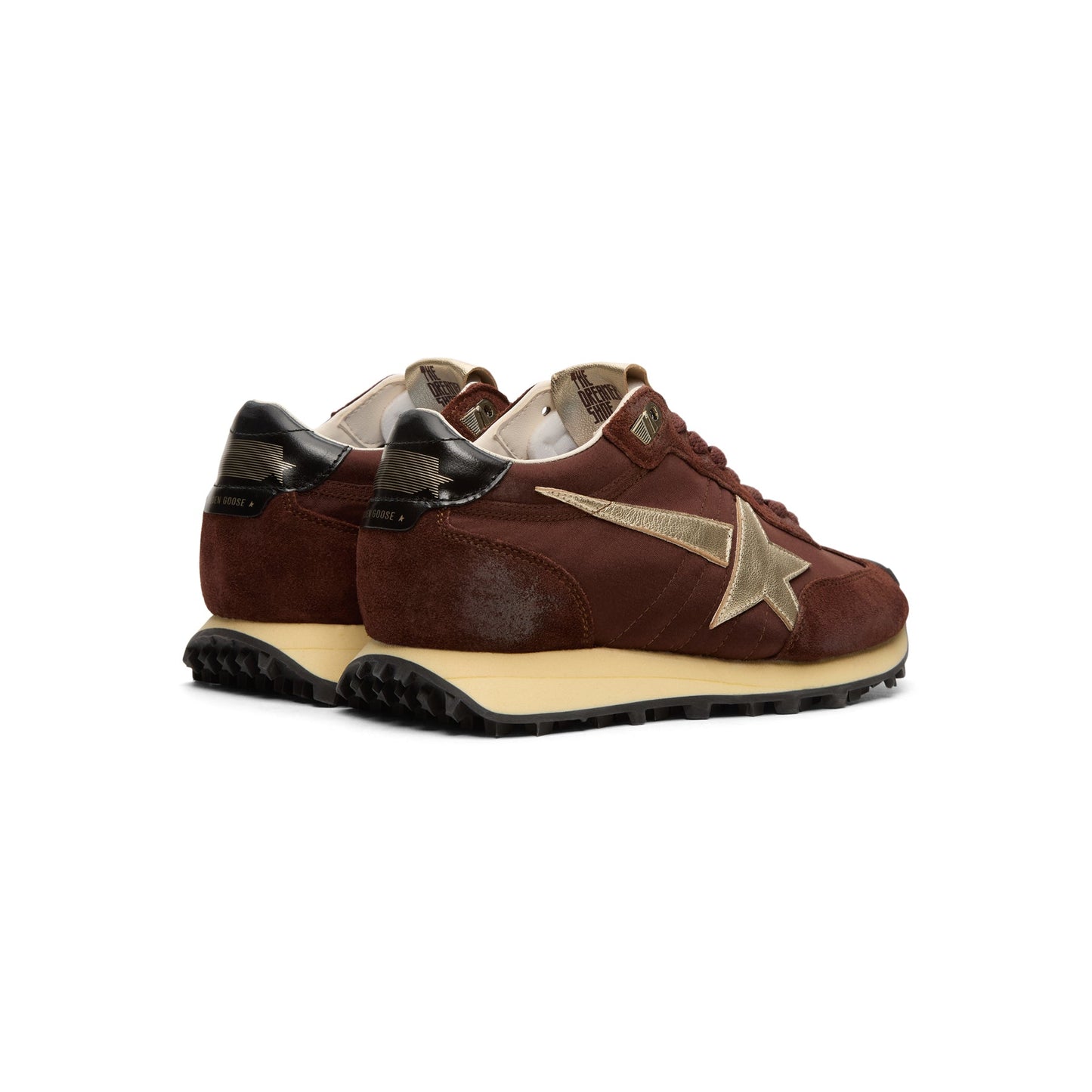 Golden Goose Running Marathon (Brown/Platinum)