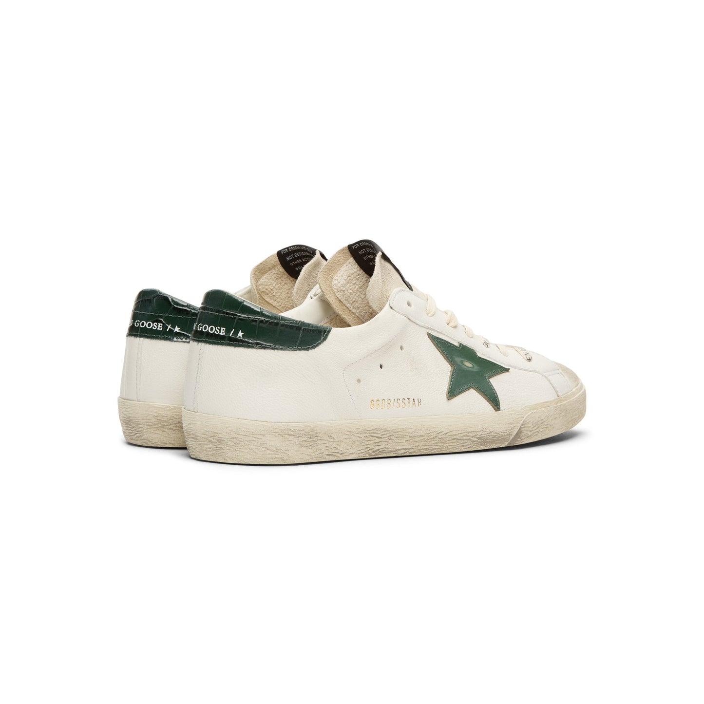 Golden Goose Super Star (White/Green)