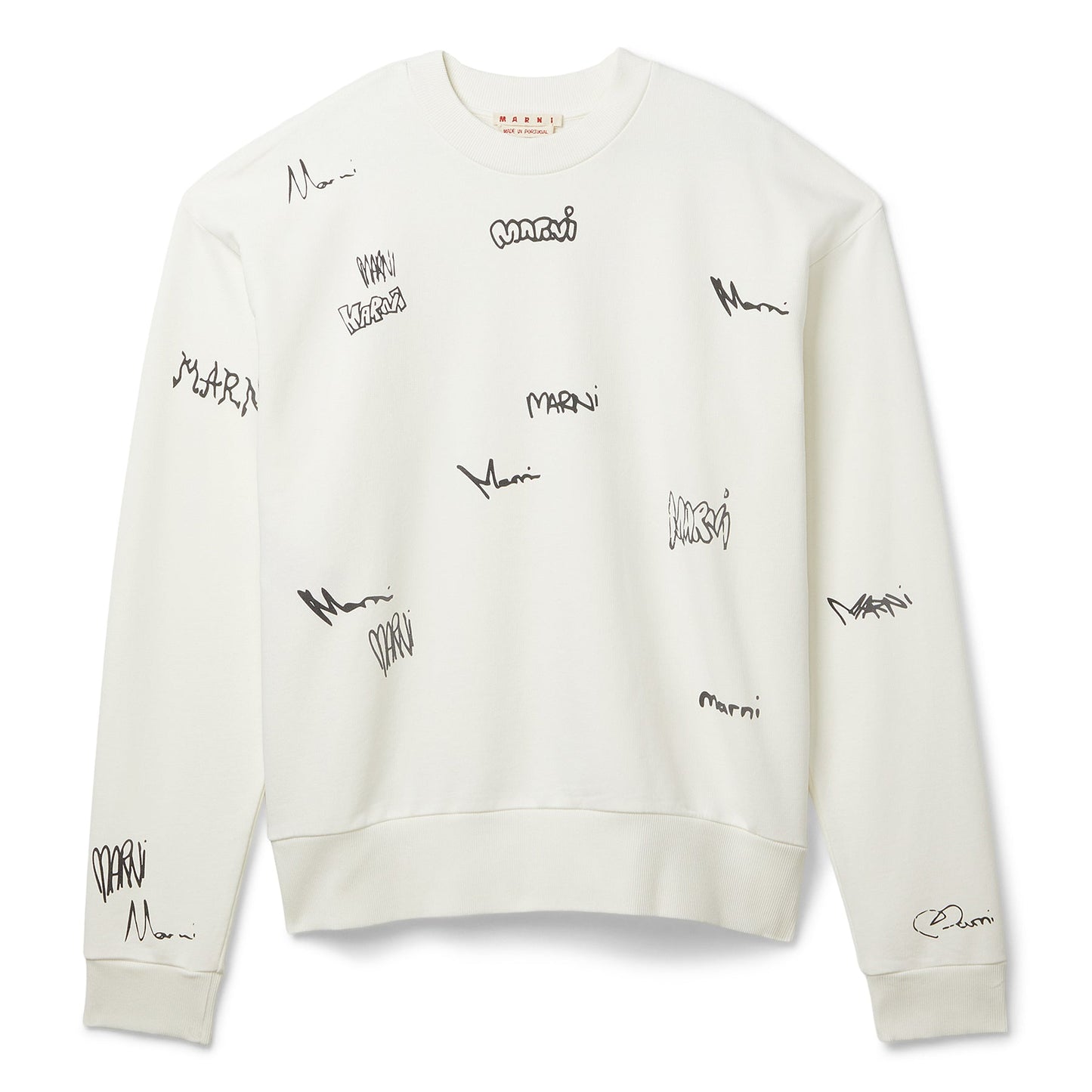 MARNI Logo Sweatshirt (Natural White)