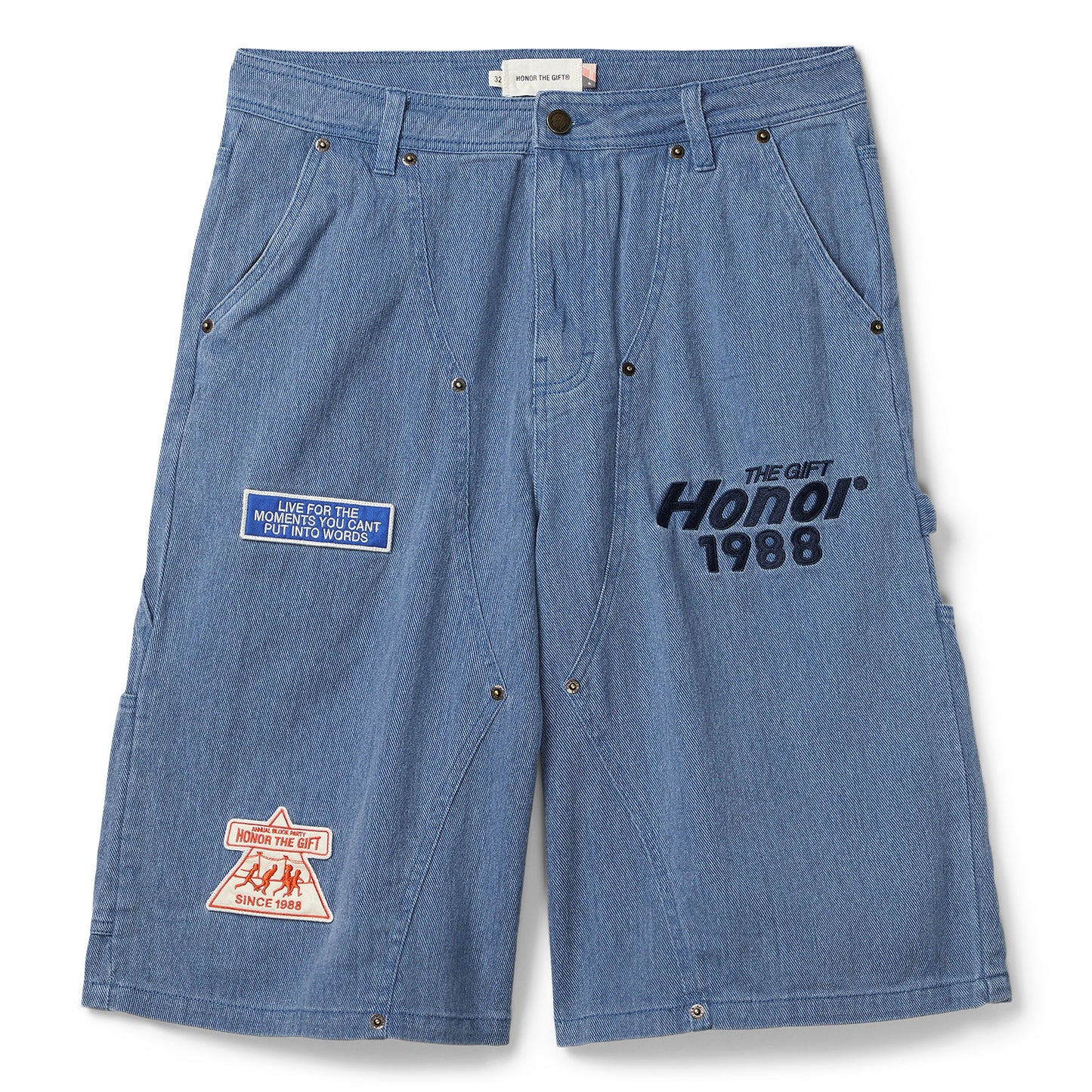Honor The Gift Twill Carpenter Short (Blue)