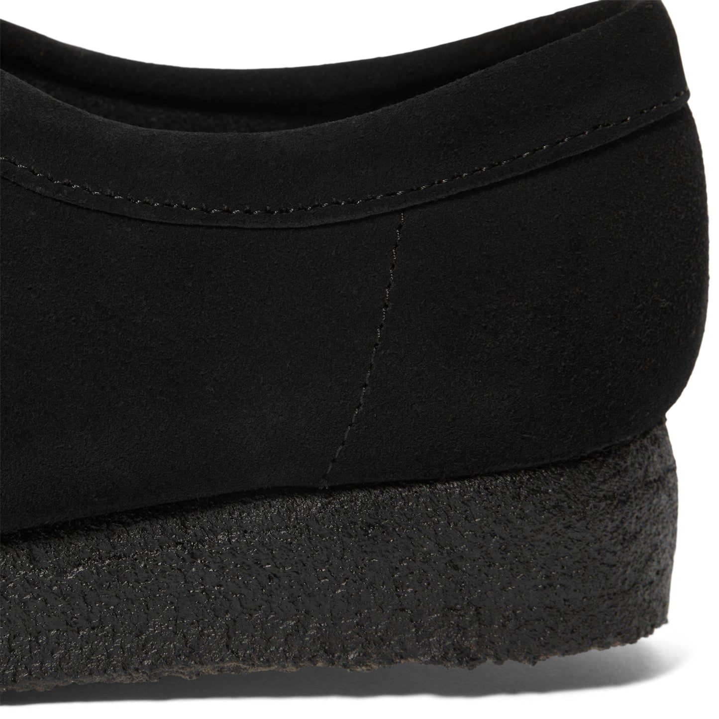 Clarks Womens Wallabee (Black Suede)