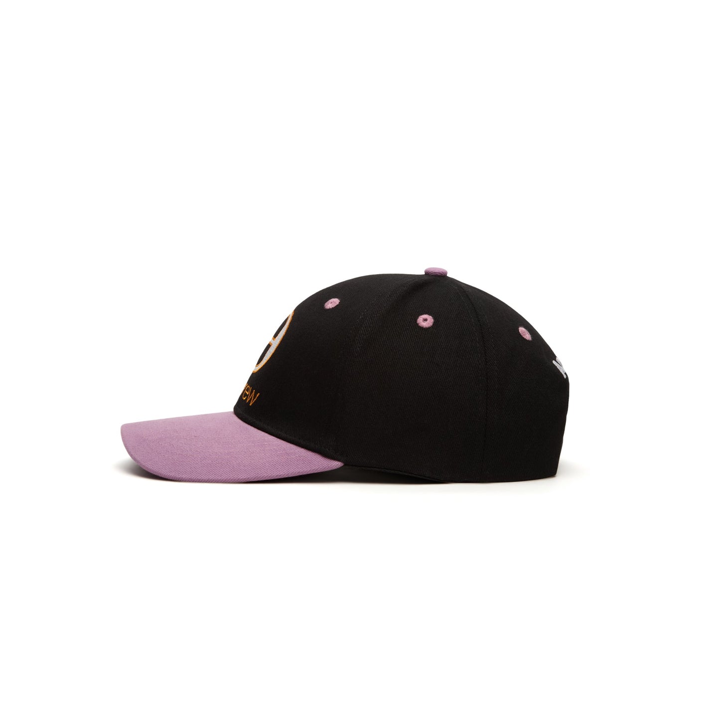Andrew Lowercase 6 Panel Dad Hat (Black)