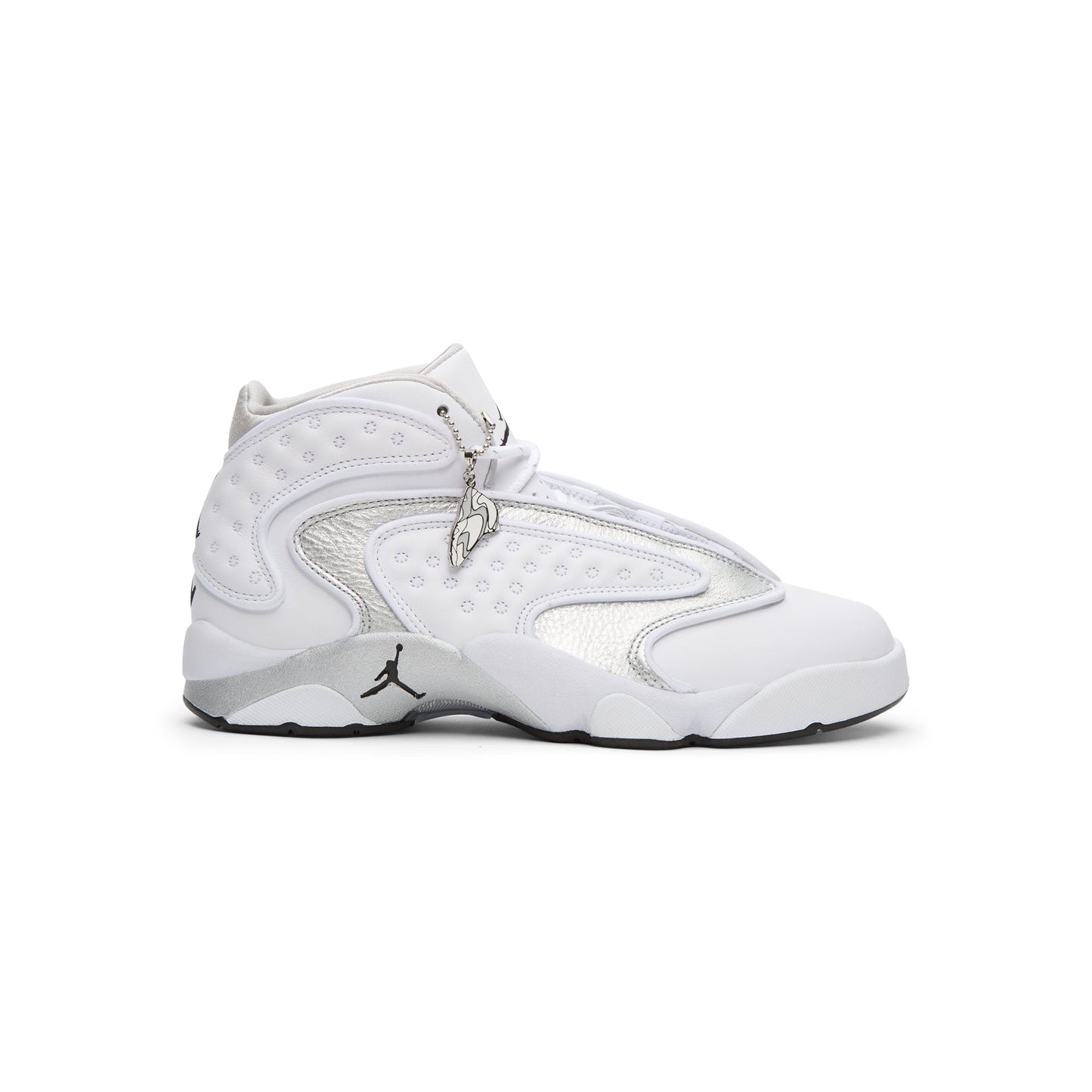 Air Jordan OG (White/Metallic Silver-Black)