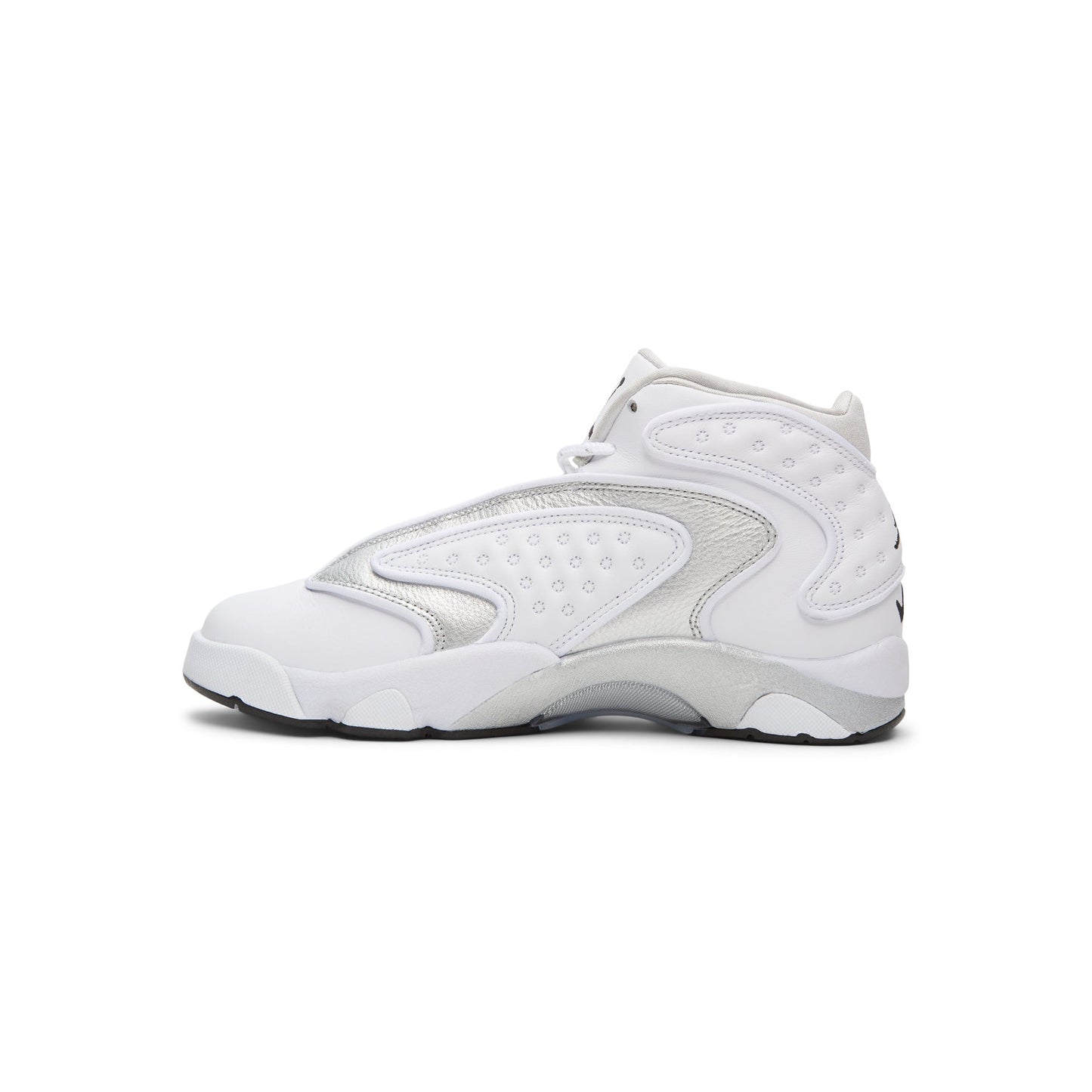 Air Jordan OG (White/Metallic Silver-Black)