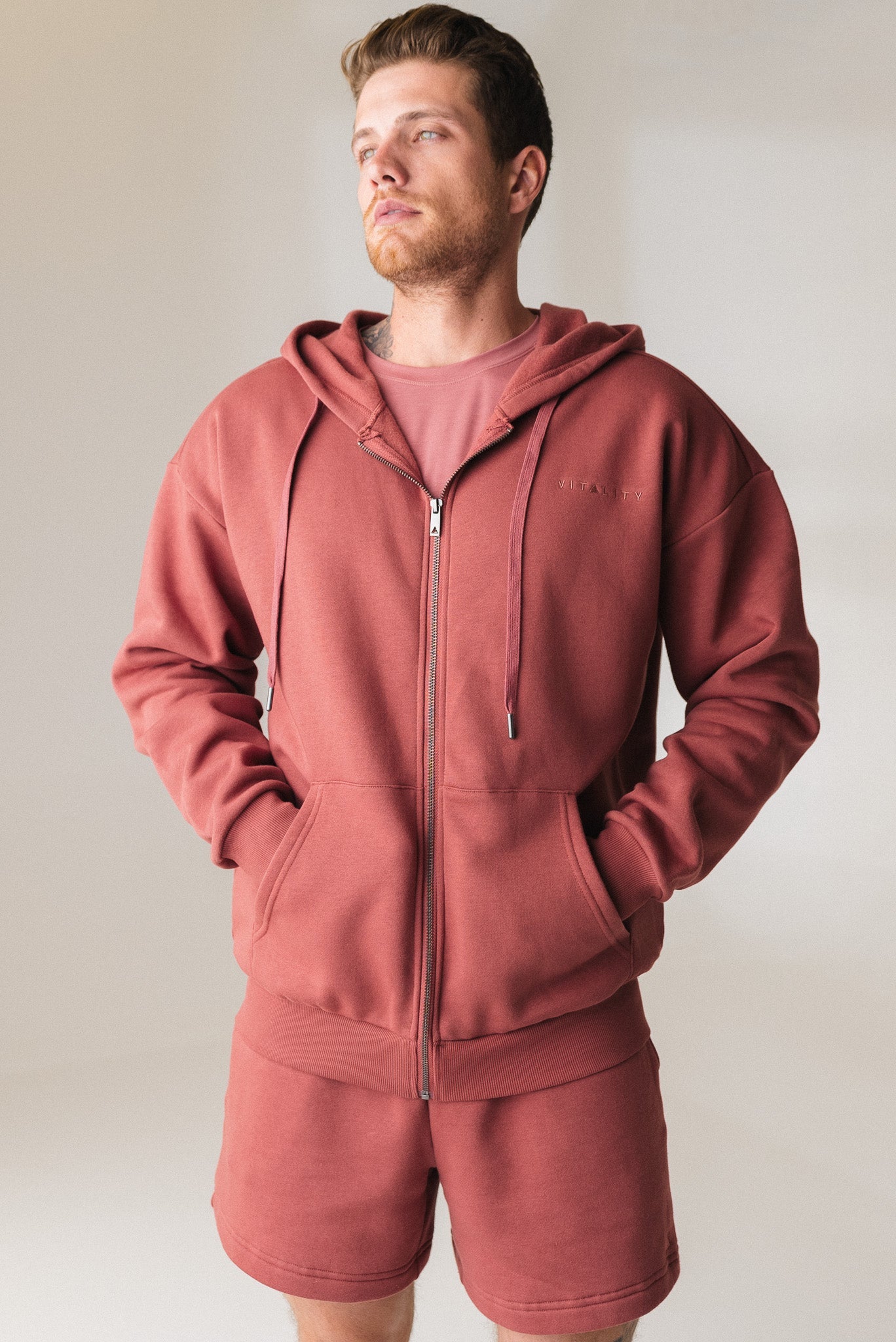 Vitality Cozy® Uni Zip - Rosewood