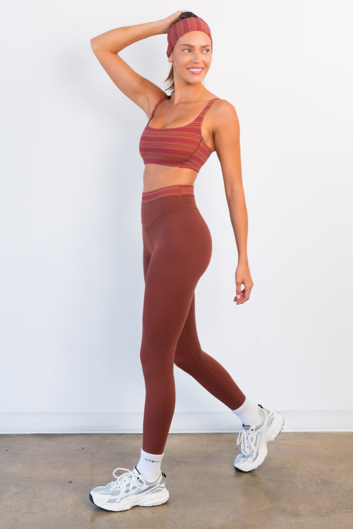 Cloud II™ Accent Pant - Cinnamon Stripe