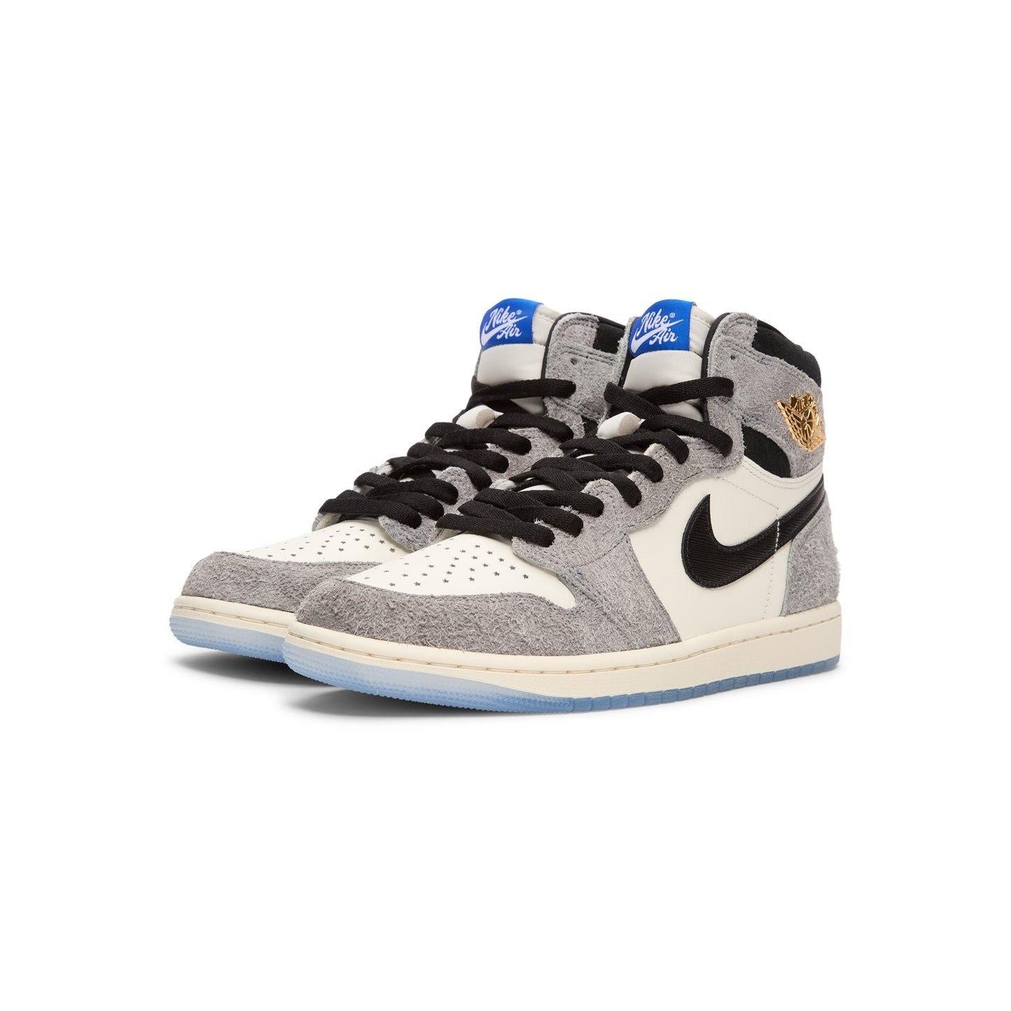 Air Jordan 1 Retro High OG (Cool Grey/Black-Sail-Game Royal)