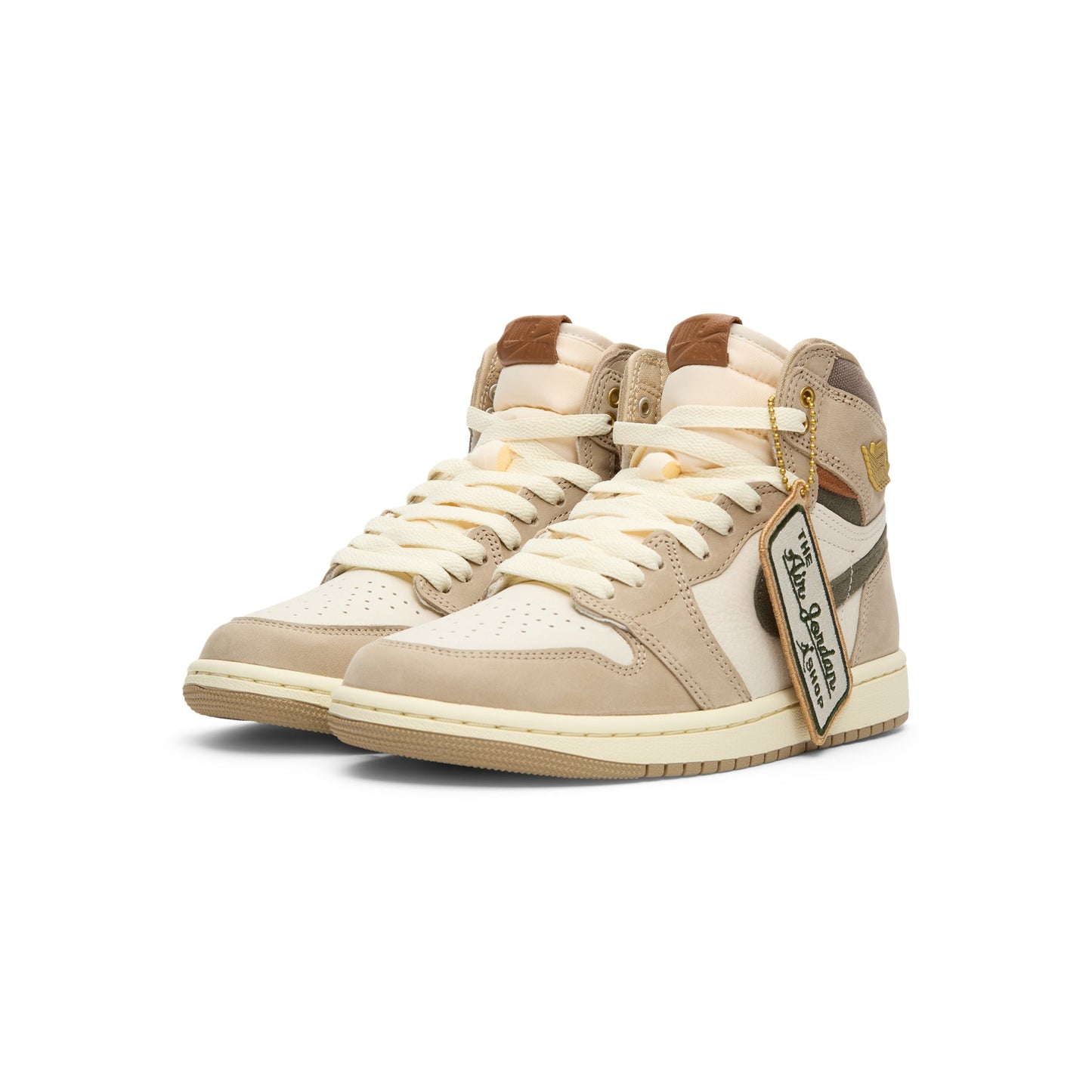 Air Jordan 1 Retro High OG "Khaki" (Khaki/Multi-Color-Sail-Cargo Khaki)