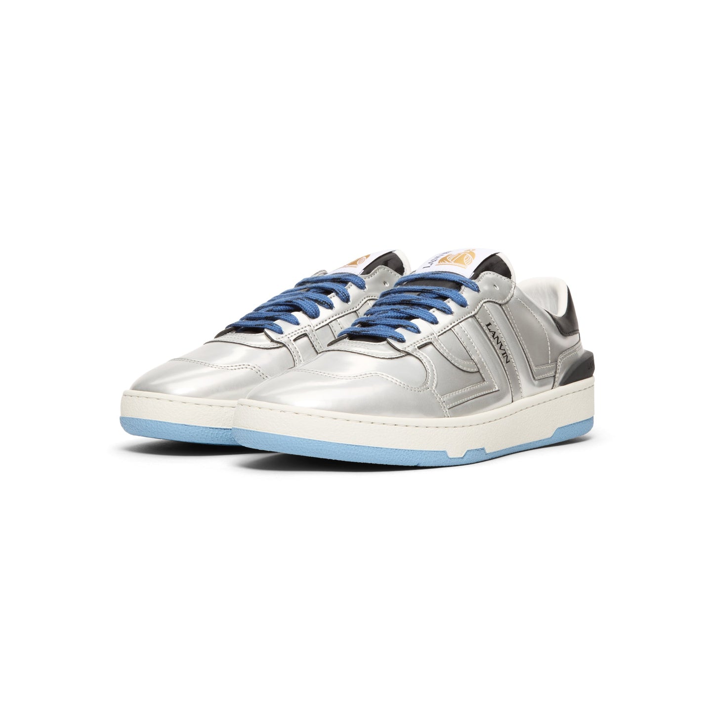 Lanvin Clay Mesh Sneakers (Silver)