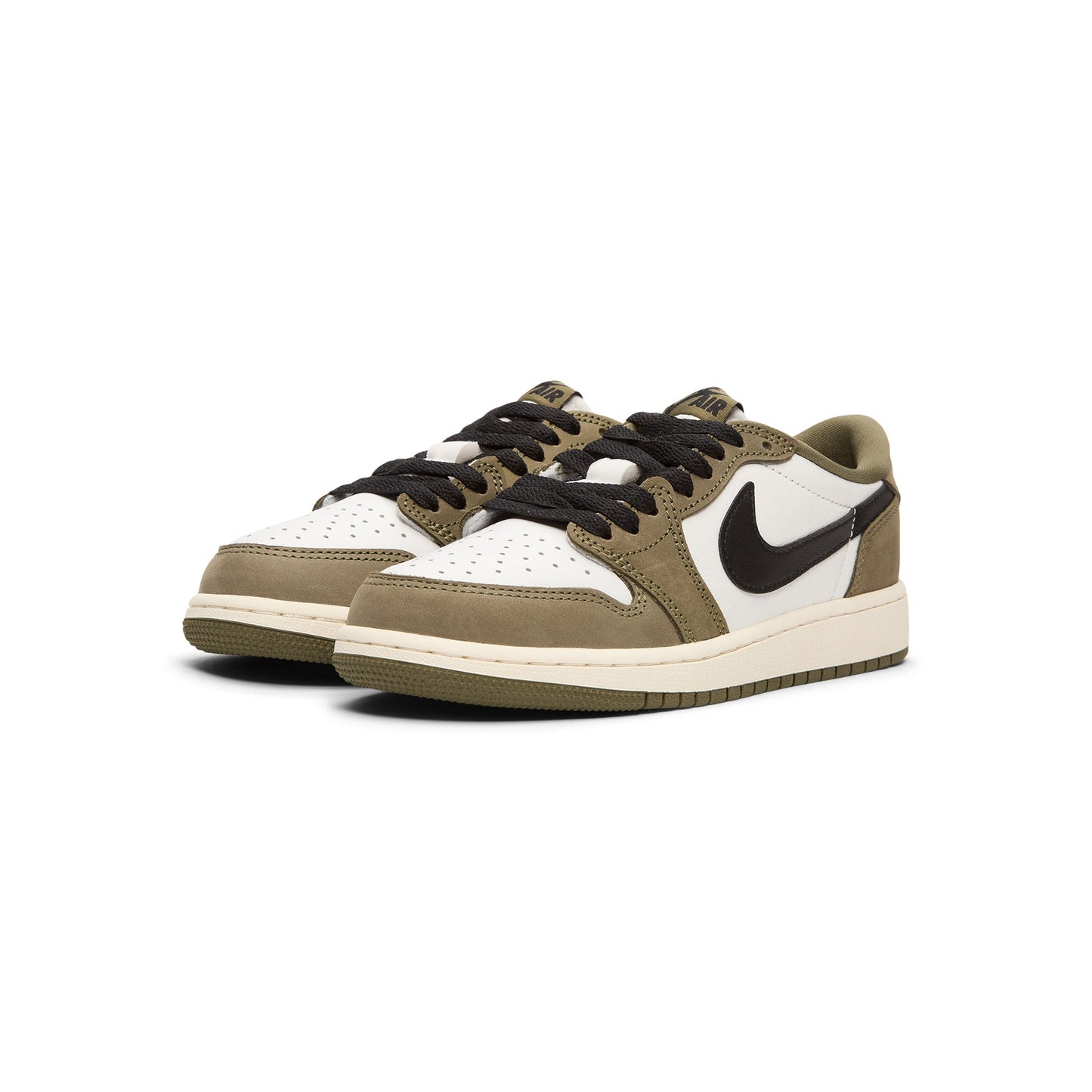 Air Jordan 1 Retro Low (Medium Olive/Black-Summit White-Sail)