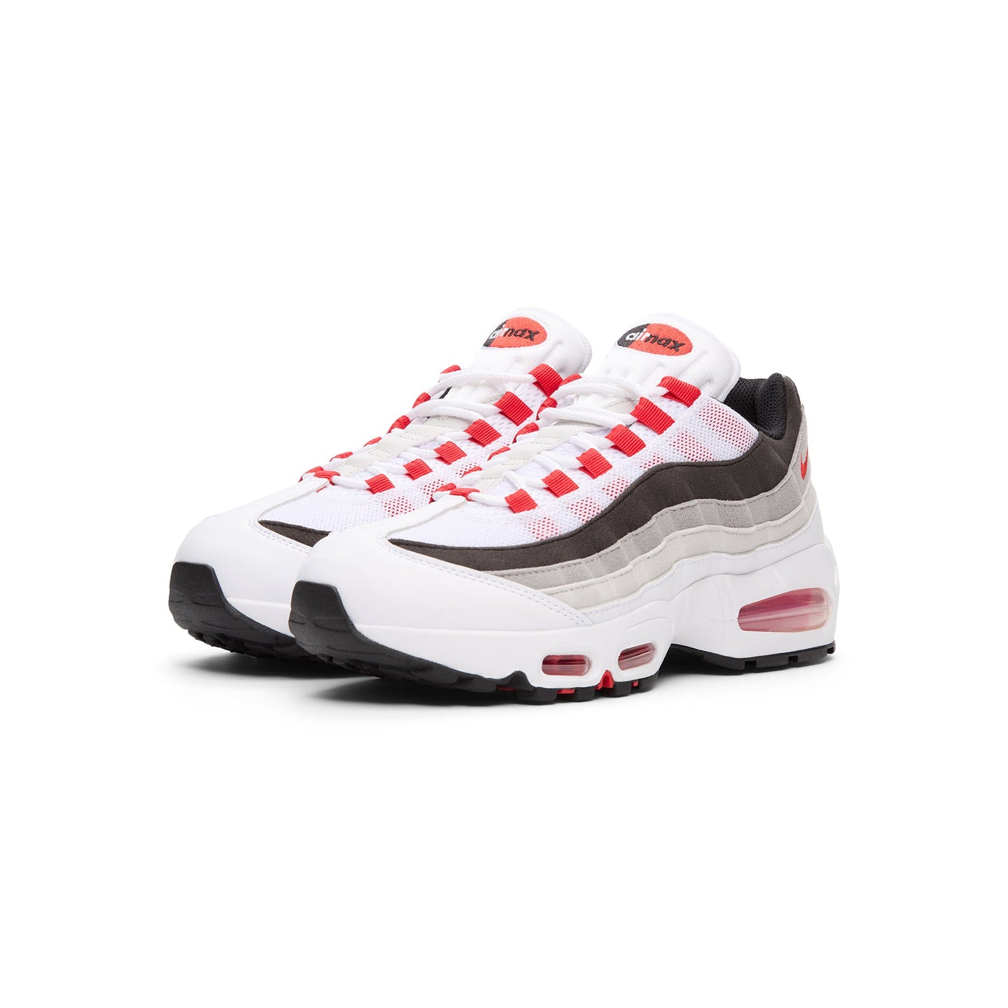 Nike Air Max 95 Big Bubble Premium (White/Comet Red-Neutral Grey-Medium Grey)