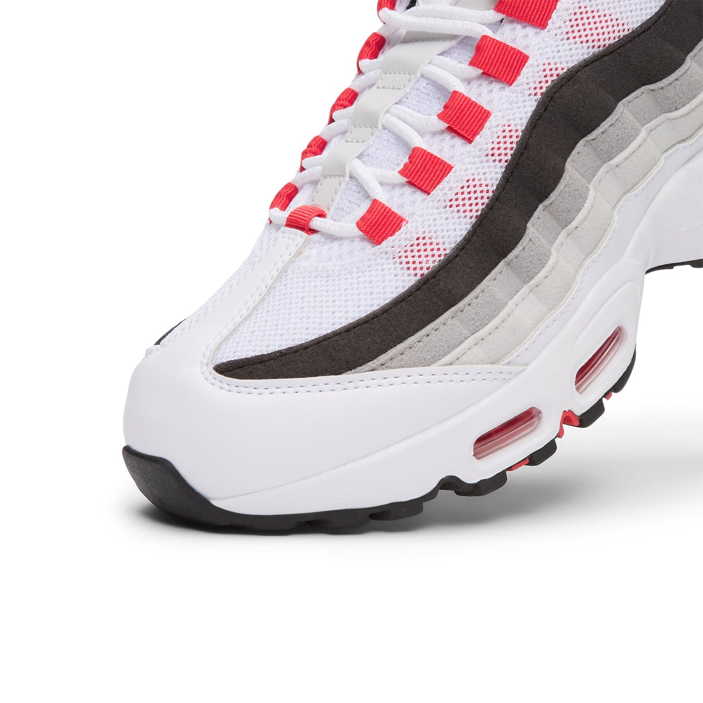Nike Air Max 95 Big Bubble Premium (White/Comet Red-Neutral Grey-Medium Grey)