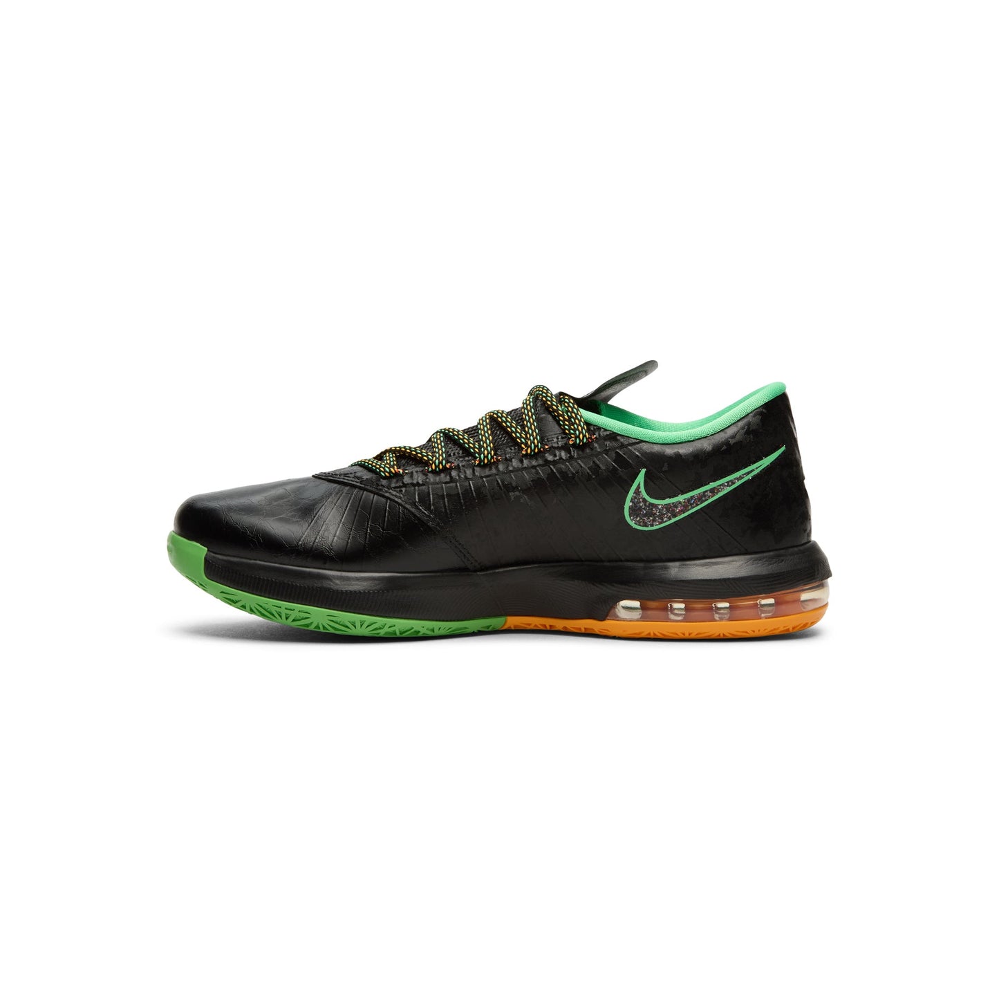 Nike KD 6 (Black/Multi-Color-Lt Lucid Green)