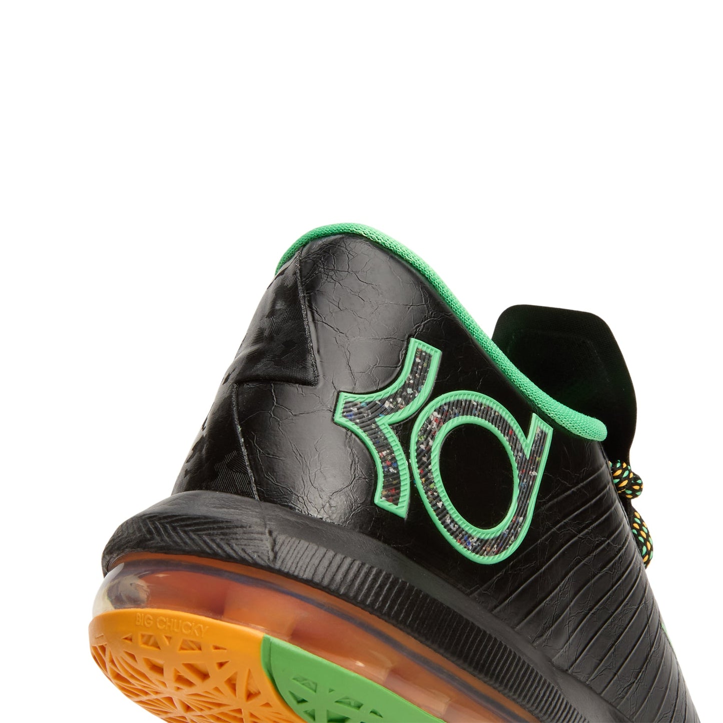Nike KD 6 (Black/Multi-Color-Lt Lucid Green)