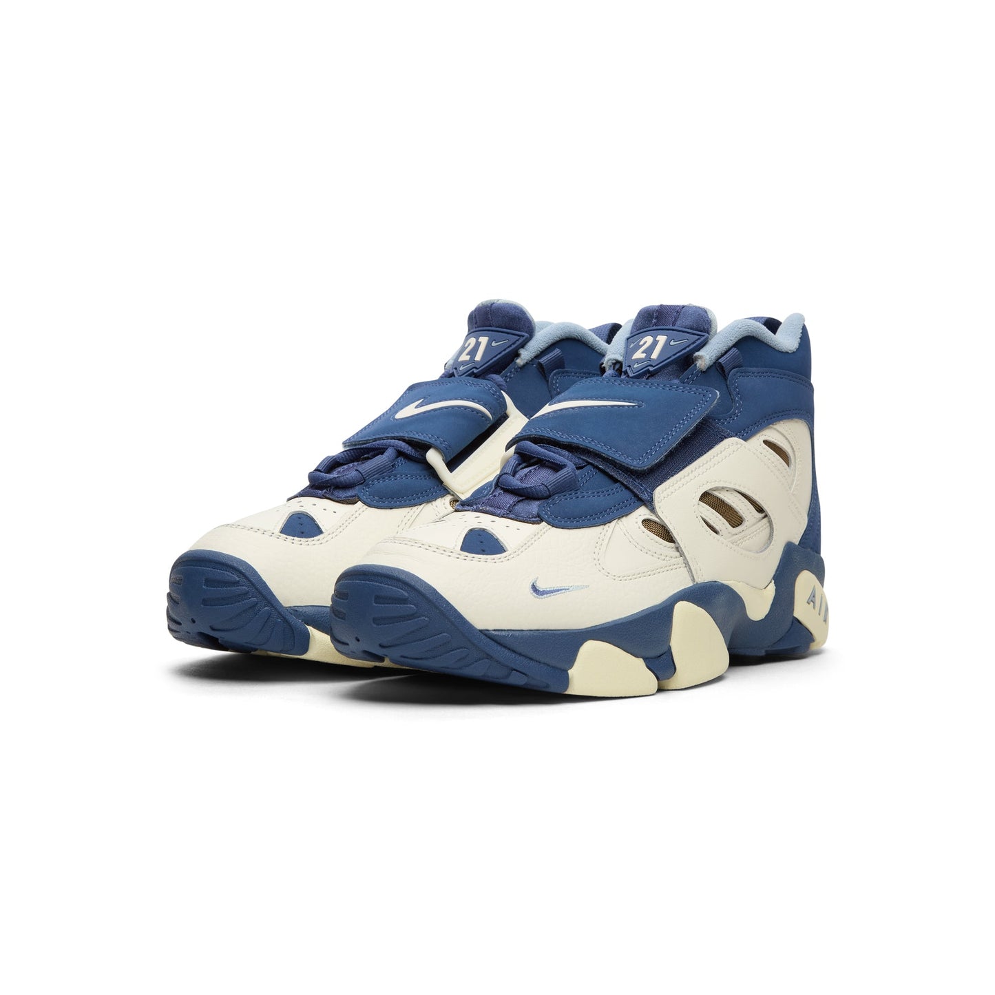 Nike Air Diamond Turf II (Sail/Mystic Navy-Blue Grey-Metallic Gold)