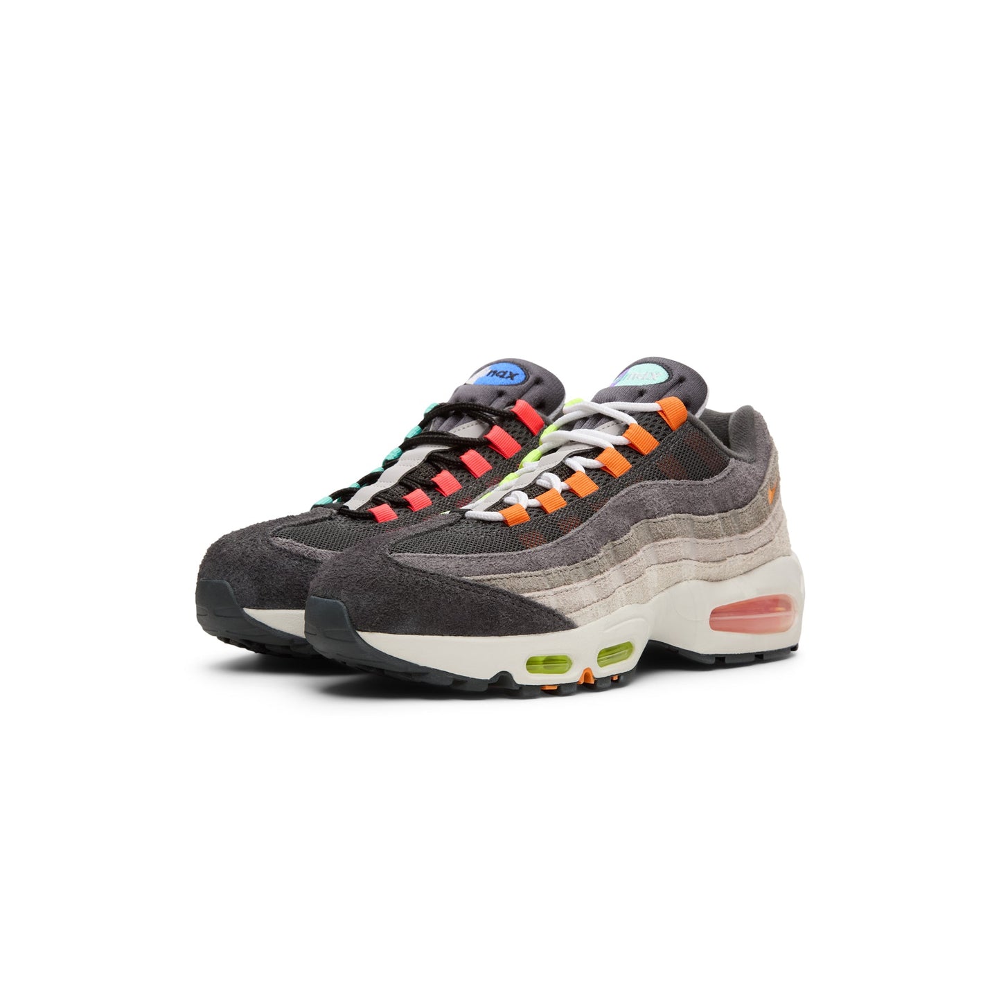 Nike Air Max 95 Big Bubble Premium (Hyper Turq/Volt-Solar Red)