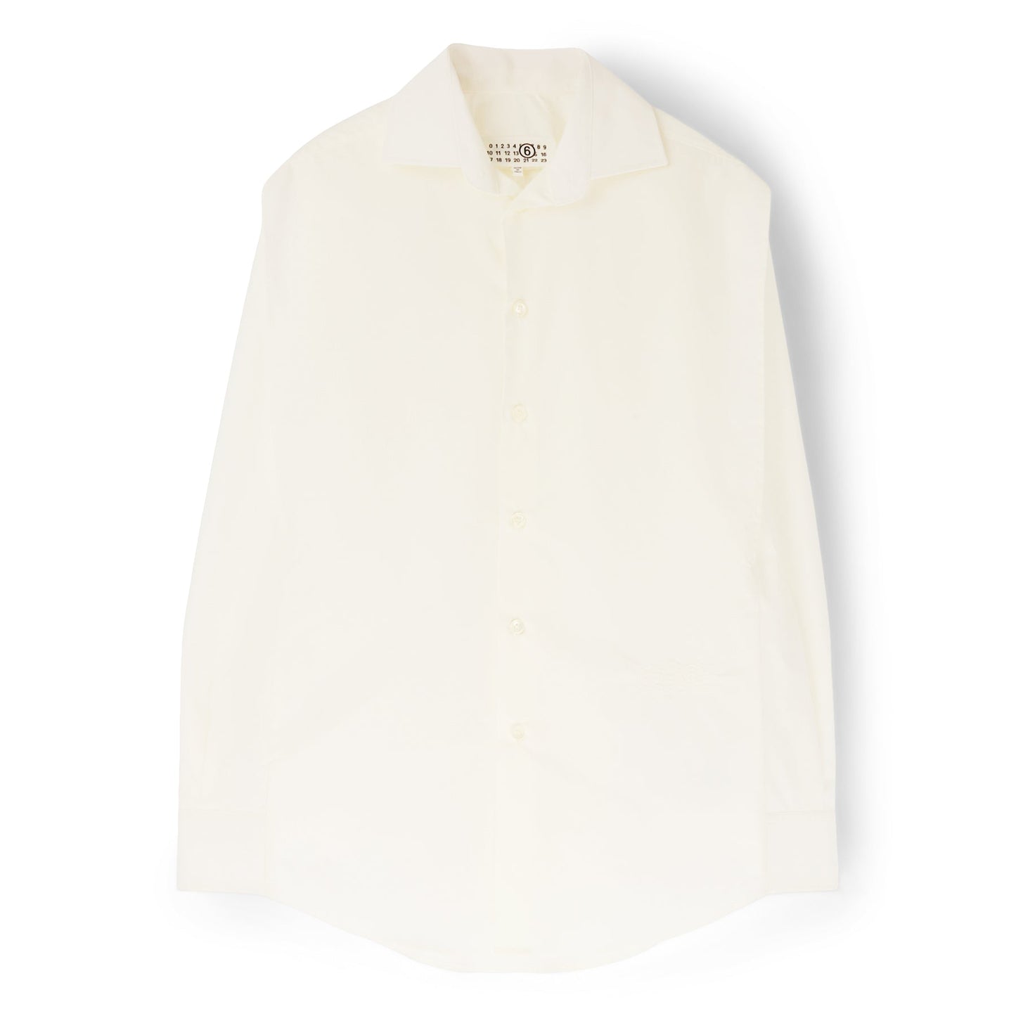 MM6 Maison Margiela Long-sleeved Top (Off White)