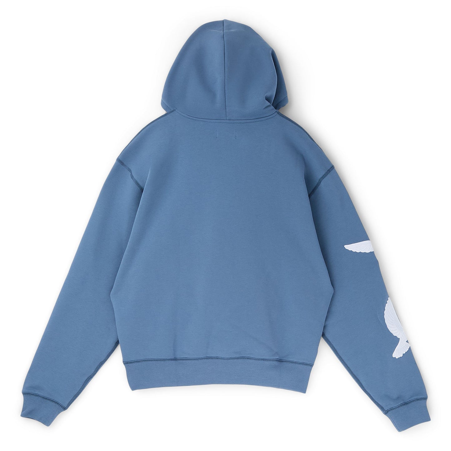 3.Paradis Flying Doves Hooded Sweater (Bluegrey)