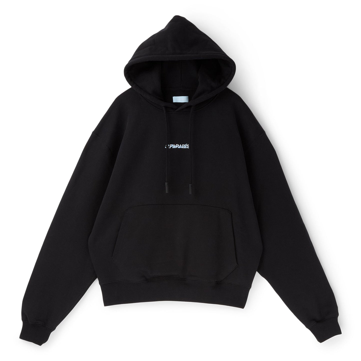 3.Paradis Double 3.Paradis Hooded Sweater (Trueblack)