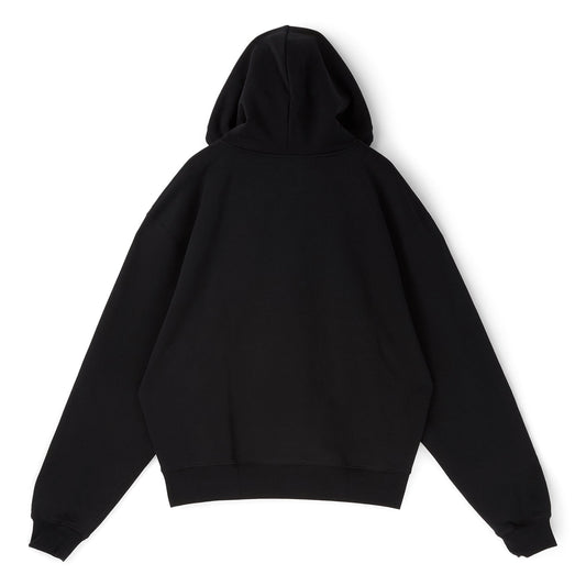 3.Paradis Double 3.Paradis Hooded Sweater (Trueblack)