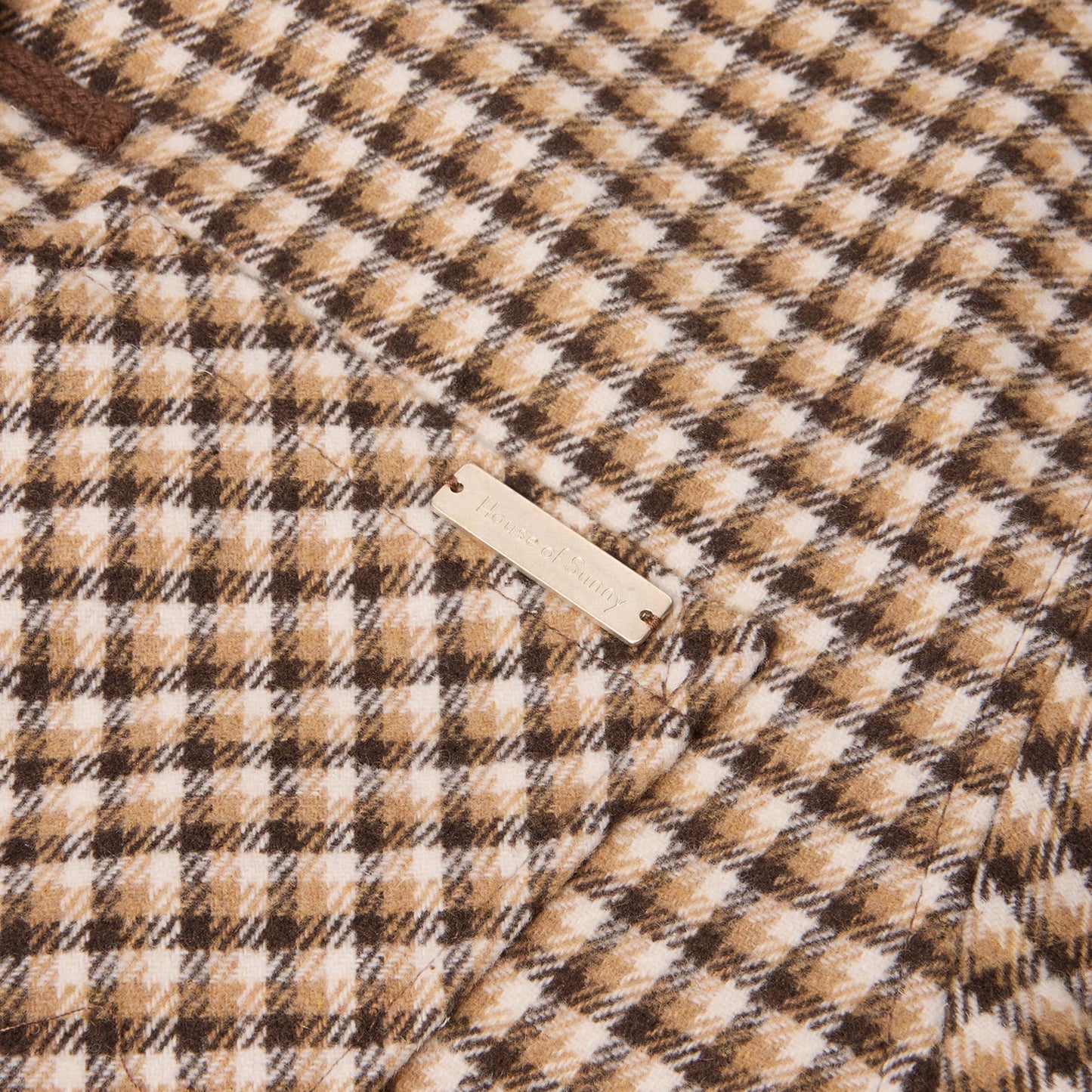 House of Sunny Retro Blanket Jacket (Blonde Multi)