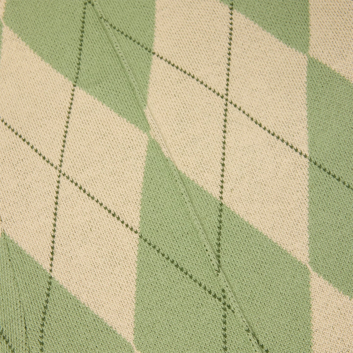 House of Sunny Argyle Lounge Pant (Matcha)