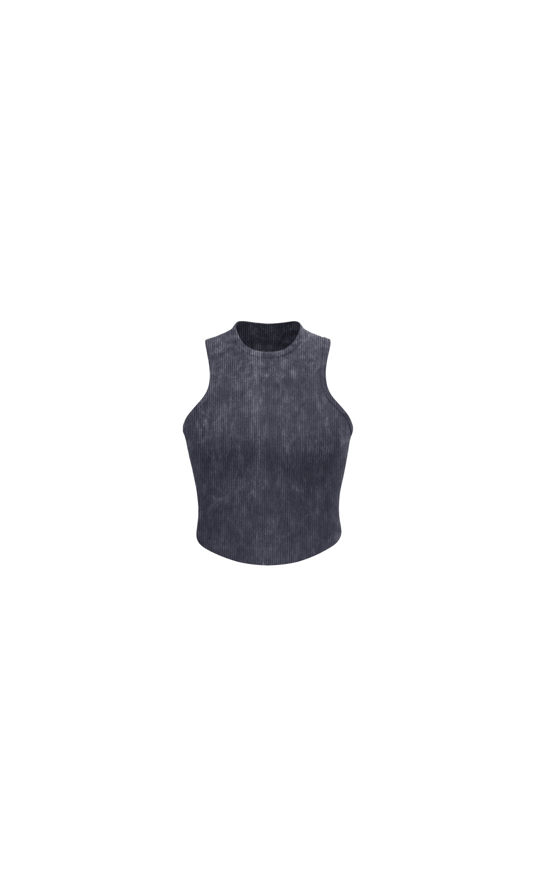 Cloud II™ Rib High Neck Tank - Oxford Washed