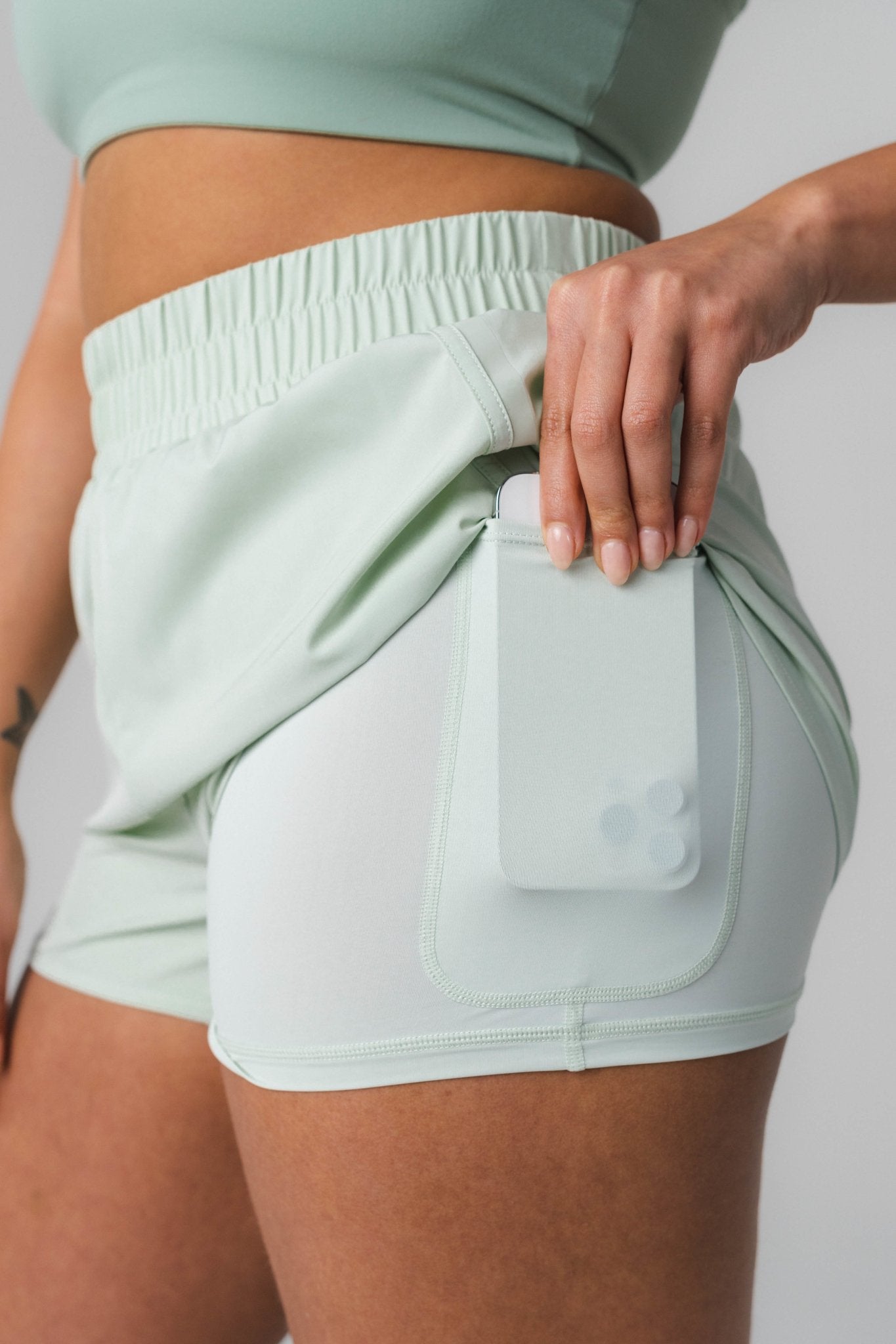 Vitality Breeze® Run Short V1 Fit - Mint