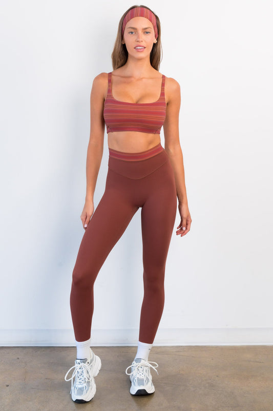 Cloud II™ Accent Pant - Cinnamon Stripe