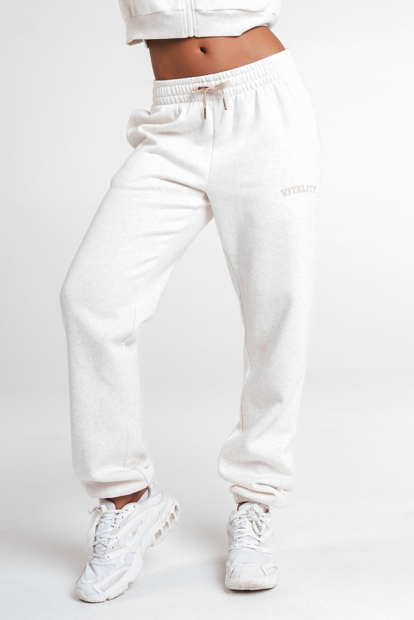 Vitality Cozy® Uni Jogger - Oat Marl - Varsity